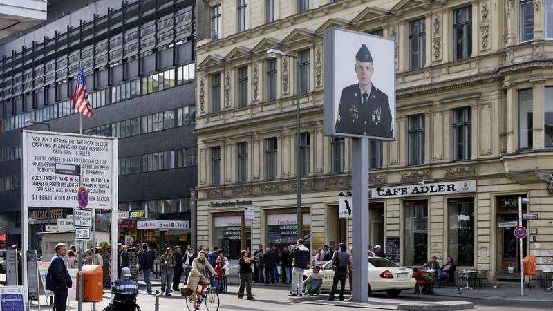 Checkpoint Charlie in Berlin