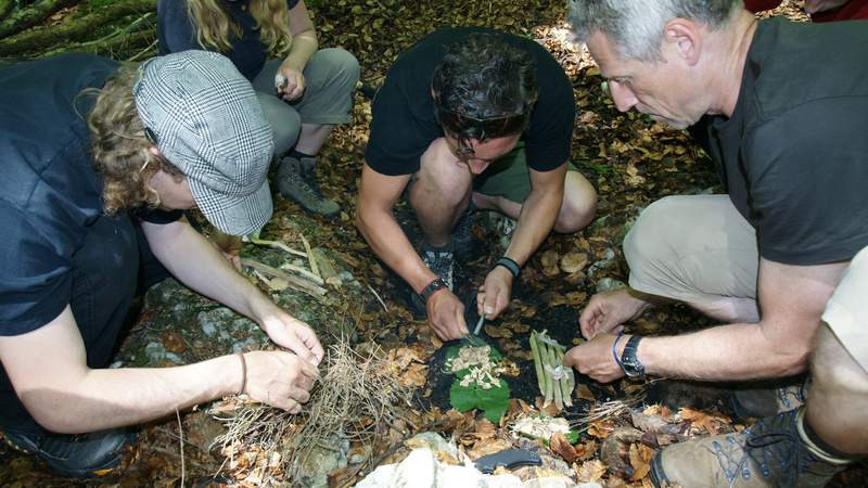 Wildnistraining – Teambuilding in der Natur