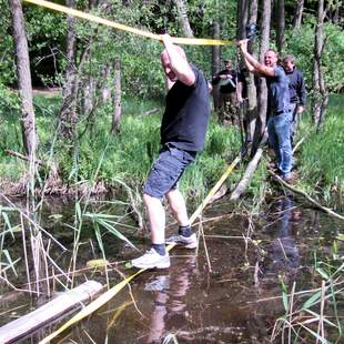 Survival Teamevent im Sachsenwald bei Hamburg