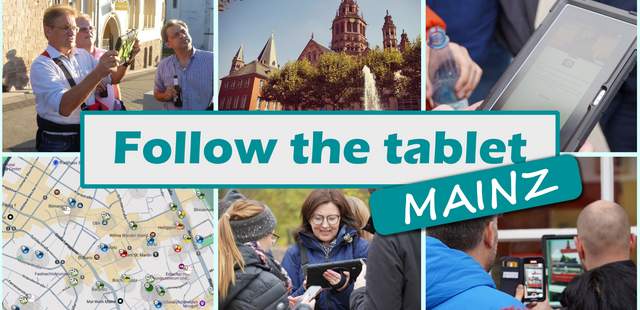 Tablet Rallye Mainz Follow the tablet - Mainz