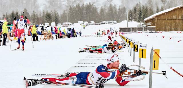 Biathlon als Firmenevent Biathlon als Firmenevent