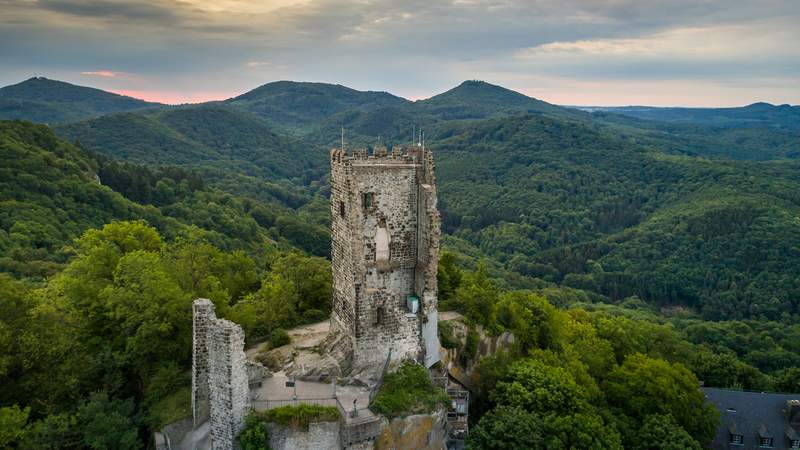 Naturpark Siebengebirge Burgruine Drachenfels