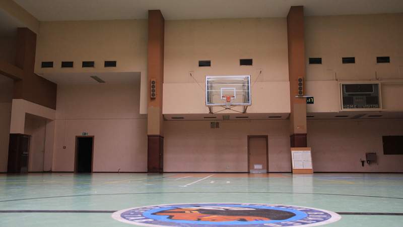 Flughafen Tempelhof Berlin Basketballhalle