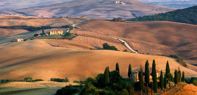 Hügellandschaft der Toskana CTI