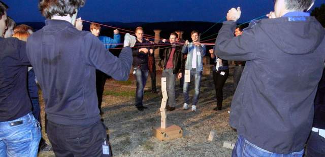 team building wein sensorium Sternenpfad durch die winterlichen Rebenmeere