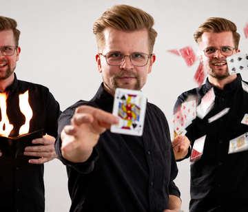 Scotty verzaubert Ihre Gäste und lässt sie staunen! Zauberer Scotty aus Bielefeld