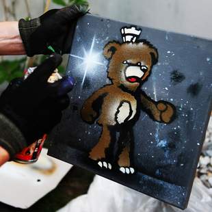 Graffiti & Streetart auf Leinwand lernen Urban Artists