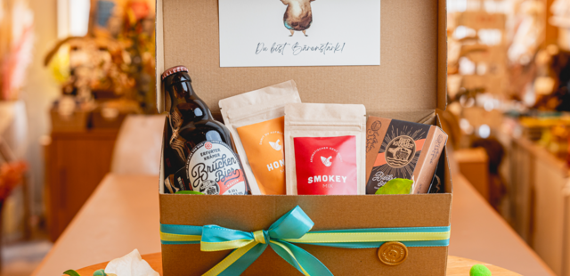 Geschenkbox: Kleines Männergedeck Geschenkbox: Kleines Männergedeck