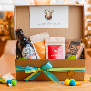Geschenkbox: Kleines Männergedeck Geschenkbox: Kleines Männergedeck