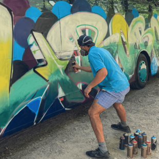 Graffiti Workshop – Paint the Bus