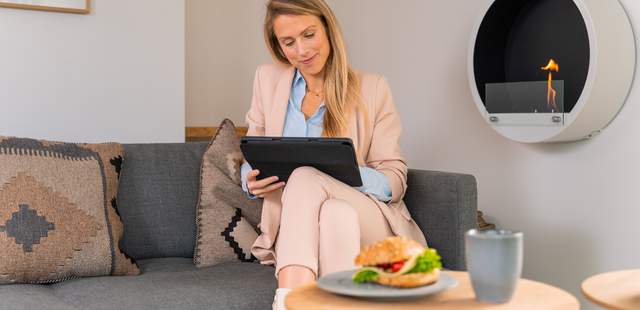 Arbeiten in der Unterkunft Co-Working Space am Dümmer See