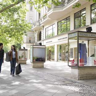 Shopping in Berlin am Kurfürstendamm