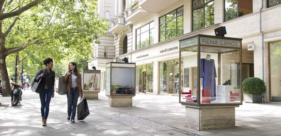 Shopping in Berlin am Kurfürstendamm