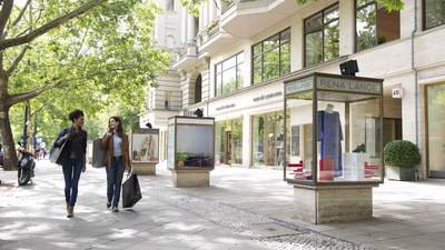 Shopping in Berlin am Kurfürstendamm