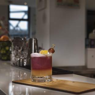 WERFT Cocktail Hafenfeuer - BBQ & MEHR MIT HAFENFLAIR