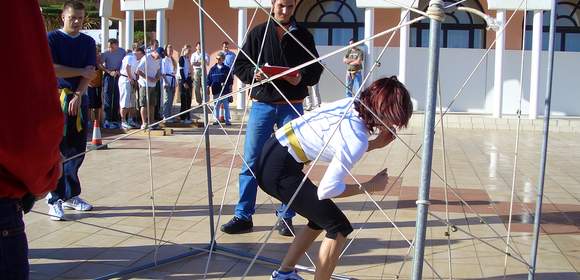 Teambuilding-Labyrinth