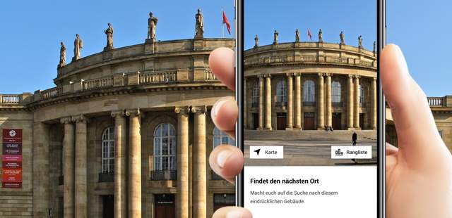 Stuttgart spannende Schnitzeljagd im Team Stuttgart spannende Schnitzeljagd im Team