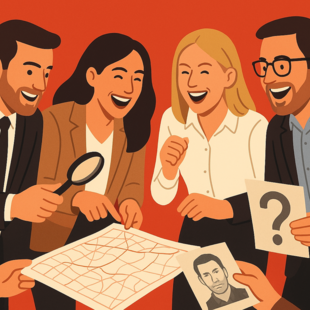 Krimi-Spiel "Tatort Publikum - Mord unter falschen Freunden" Krimi-Spiel "Tatort Publikum - Mord unter falschen Freunden"