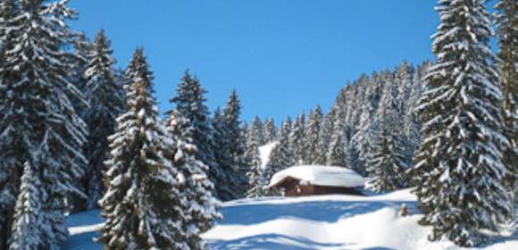 Berg-Advent in den Alpen