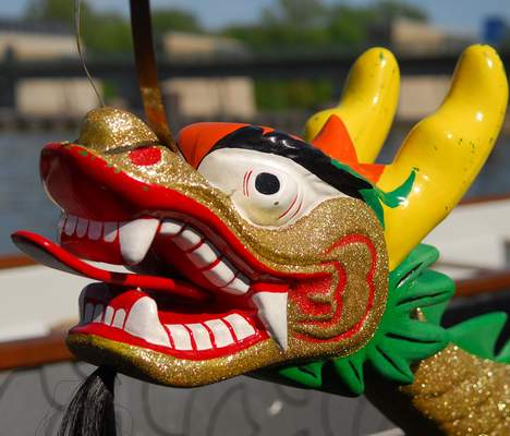 Teamtag mit Drachenboot fahren Drachenboot Teamtag