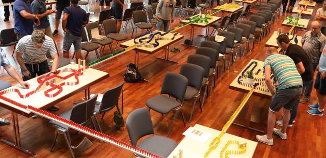 Teamevent Domino Rallye XXL Teamevent Domino Rallye XXL