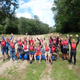 Floßbau Ihre Tagung und unser Teamevent - 2 in 1