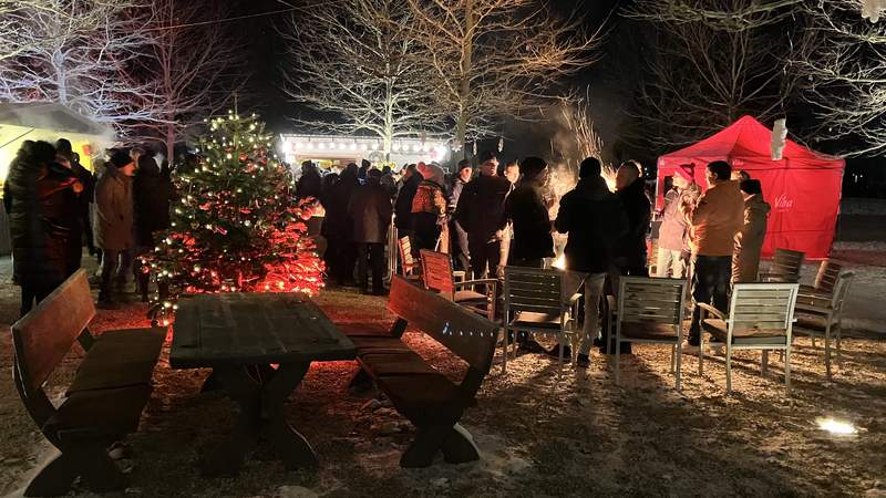 Weihnachtsmarkt im Viba Park in Schmalkalden