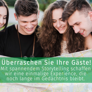 Jedes Event ist individuell auf Ihre Wünsche zugeschnitten. Storybasierte individuelle Crowd Experience