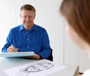 Karikaturist Tristan