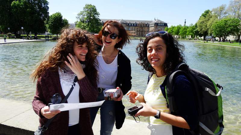 Geocaching Tour in Stuttgart