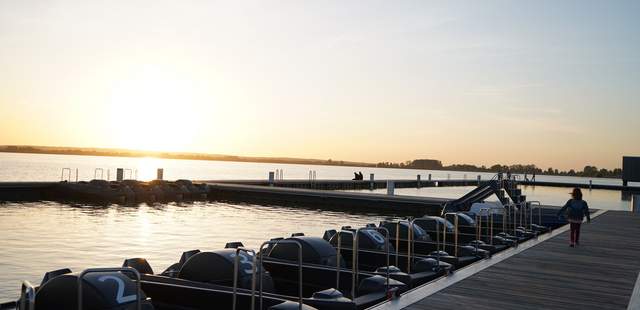 Tretboote Teamtag im Marissa Resort am Dümmer-See