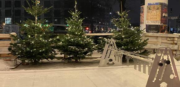 Eisstockschießen - Friedrichstraße Berlin