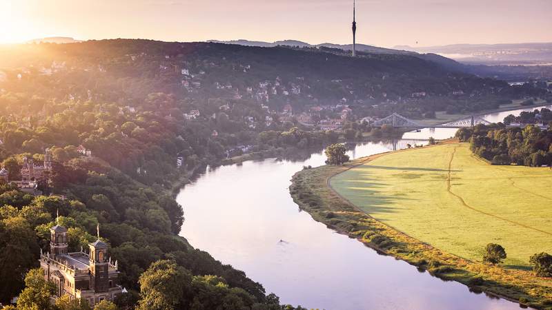 Dresden an der Elbe