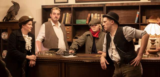 Exploria 1920er Jahre Attraktion - Pfandleihe Teamevent in Europas größtem Escape Room