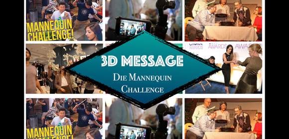 3D Message - Die Mannequin Challenge