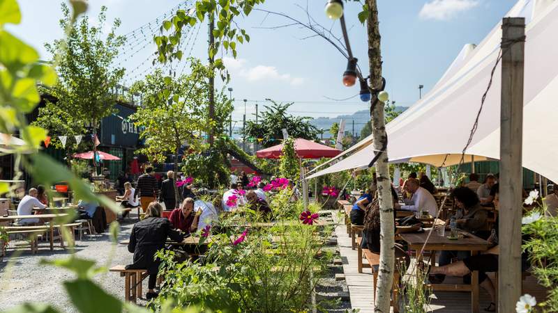 Zürich Frau Gerolds Garten