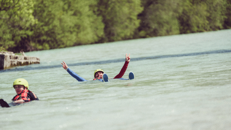 Kanutour auf der Isar