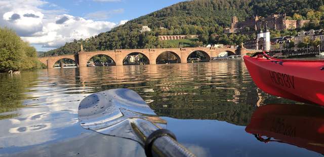 Kajak-Tour in Heidelberg Kajak-Tour mit Motto: Umwelt & Nachhaltigkeit
