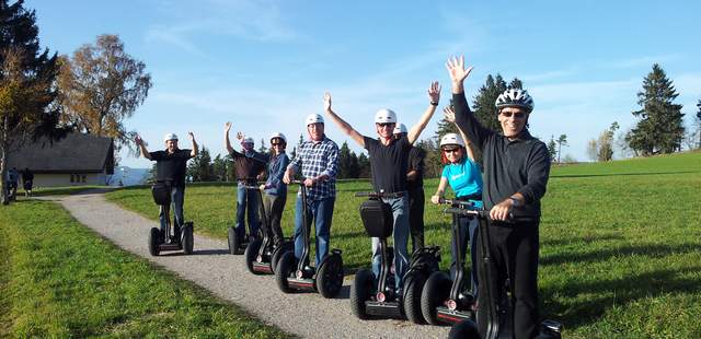 Segway-Tour im Südschwarzwald herrliche Panorama-Tour mit dem Segway