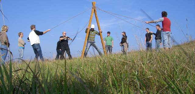 Laufendes A Outdoor Team Test