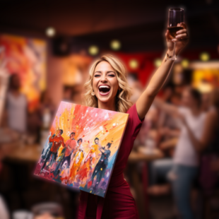 Ihr Kreative Paint-Evnet 3h Paint Event - Malkurse mit deinem Team