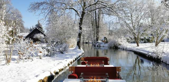 Kaminkahnfahrt mit Weihnachtsfeier auf dem Kräutermühlenhof Burg Spreewald Weihnachtsfeier + Kaminkahnfahrt 12 - 17 Uhr