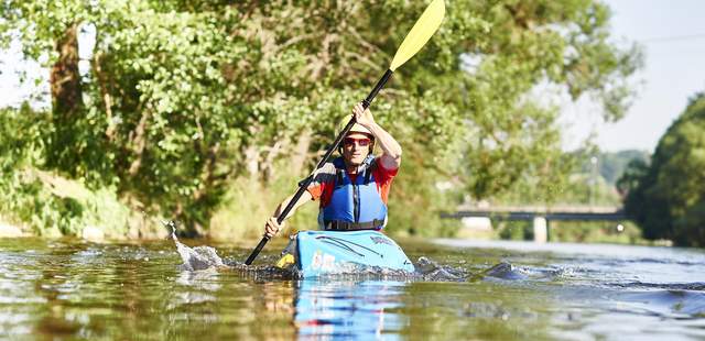 Kanufahrt durch Bayerisch Kanada Kanufahrt durch Bayerisch Kanada