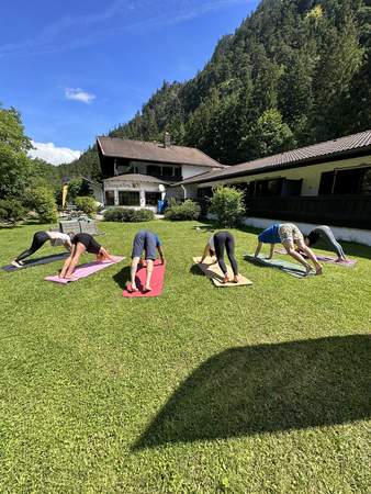 Yoga Flow, Yoga Outdoor, Yoga in den Bergen, Yoga in Bad Reichenhall