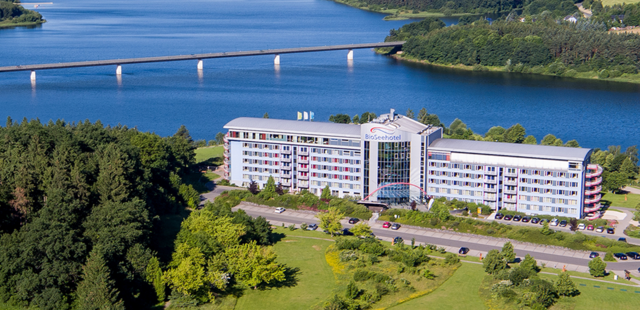 Bio-Seehotel Luftaufnahme Bio-Seehotel-Zeulenroda