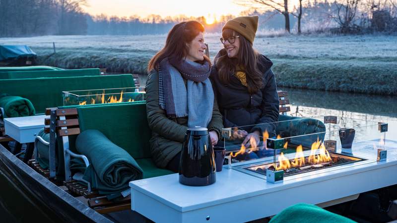 Weihnachtsfeier im Spreewald