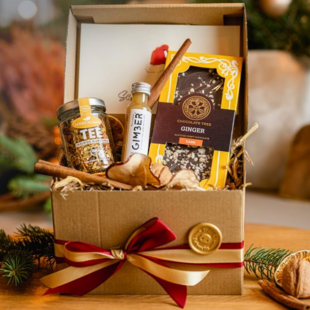 Geschenkbox: Ingwershot Geschenkbox: Ingwershot