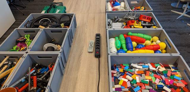 Dominoeffekt - Auswahl an Material Dominoeffekt - bo events - Kettenreaktion