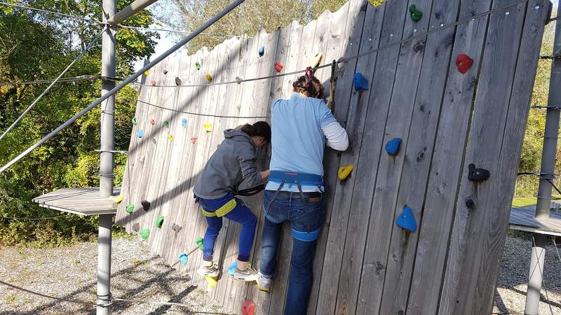 Teambuilding im Teamparcours in Wiesloch