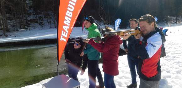 Teambuilding im Winter!